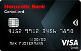Hanseatic Bank GenialCard Logo